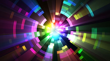 Psychedelic laser lights abstract background loop