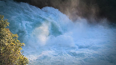 Huka Falls, New Zealand in Slow Motion