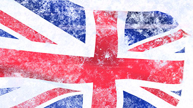 Grunge flag of Great Britain / United Kingdom