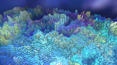 Abstract 3D Landscape Loop