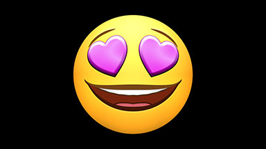 Animated Emoji: Happy, Love, Laughing, Neutral, Wow