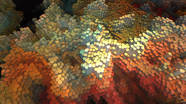 Abstract 3D Landscape Loop