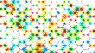 Hexagons network loop
