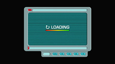 Media player interface, downloading a video