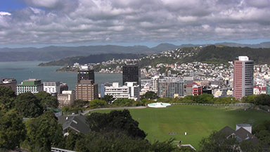Wellington, New Zealand's capital city.