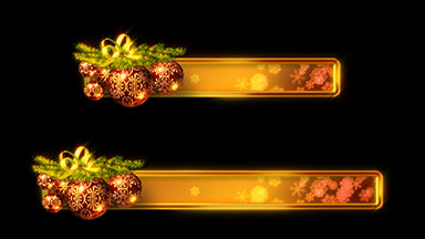 Christmas Banners or Lower Thirds