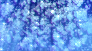 Blue hexagons - defocused snow or glitter
